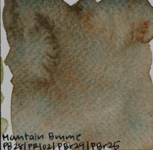 Mountain Brume (PB28/PR102/PBr29/PBr25).