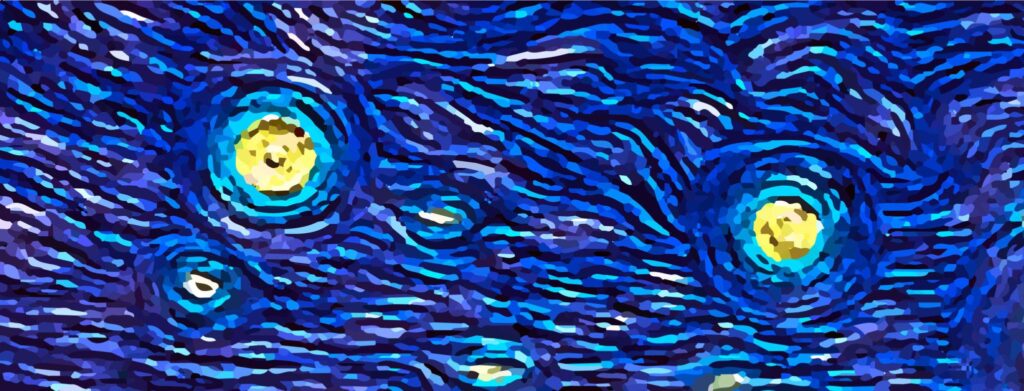 12. Starry Nigh Van Gogh