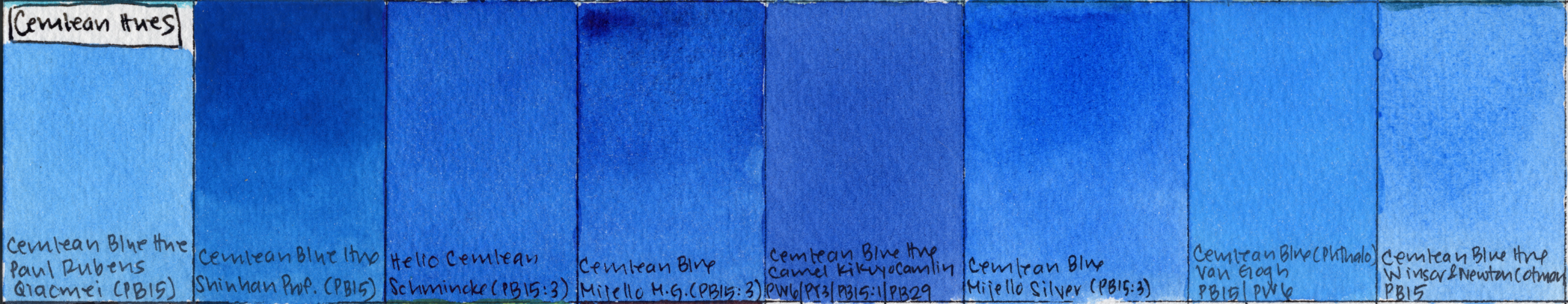 17. Cerulean Blue Hues