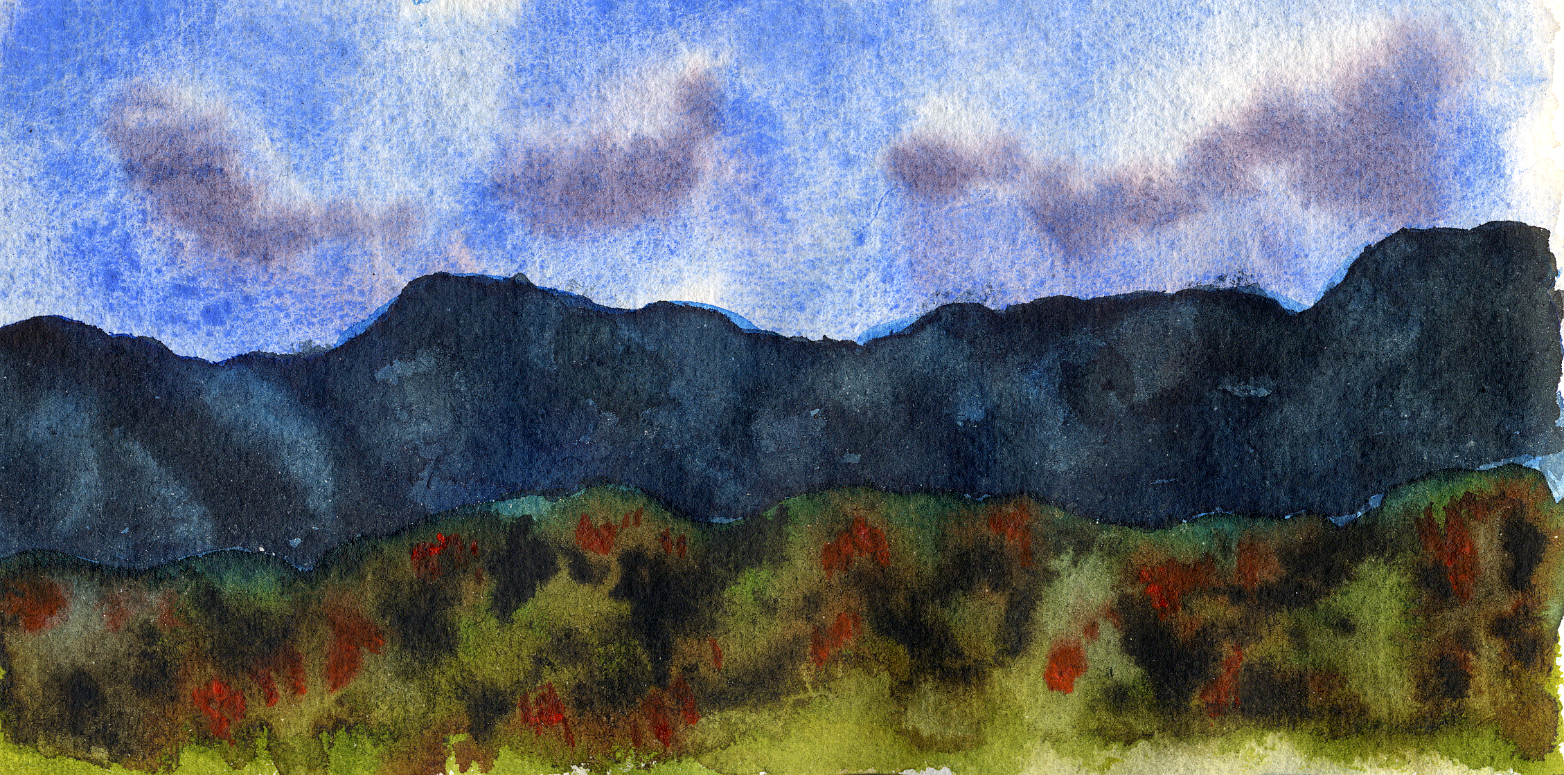 25. Cerulean Blue Painting-300