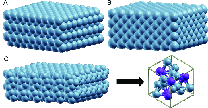 5c. Cerulean Blue Lattice Structure