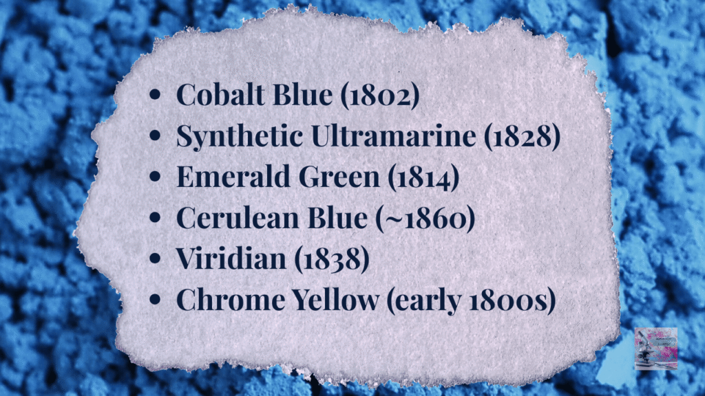 8. Impressionist Pigments