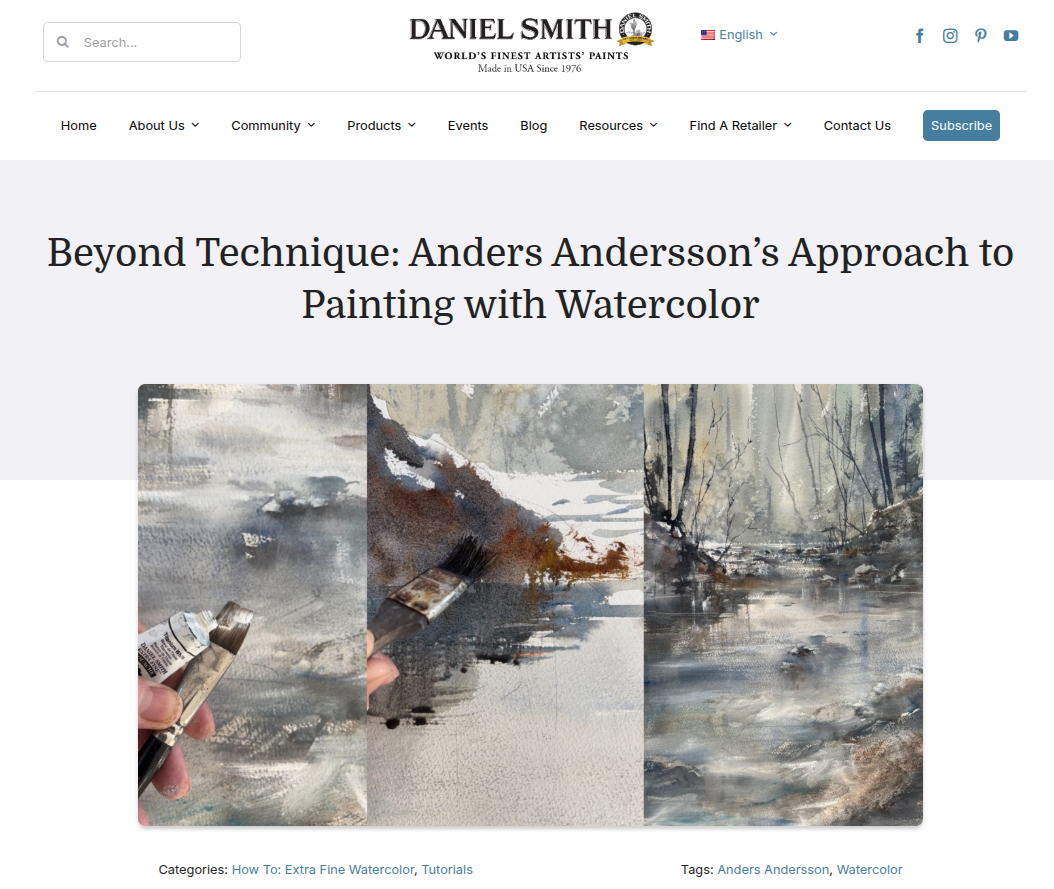 Daniel Smith Anders Andersson post