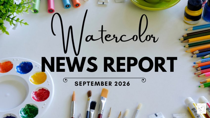 Watercolor News Report